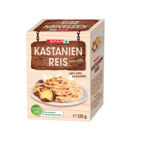 SPAR Kastanien-reis 125g        GVE 8