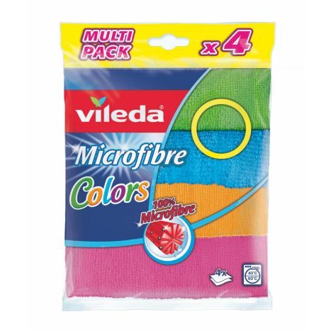 Vileda Colors  Mikrofaser 4er   GVE 10