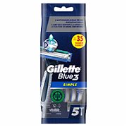 Gillette Blue3 Simple Einwegrasierer 4+1 gratis