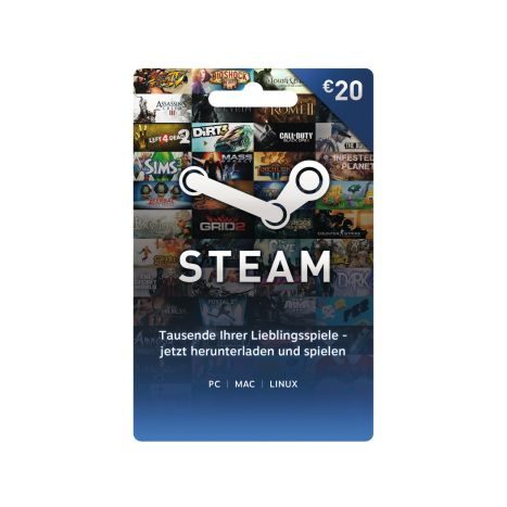 Steam 20 EUR                    GVE 1