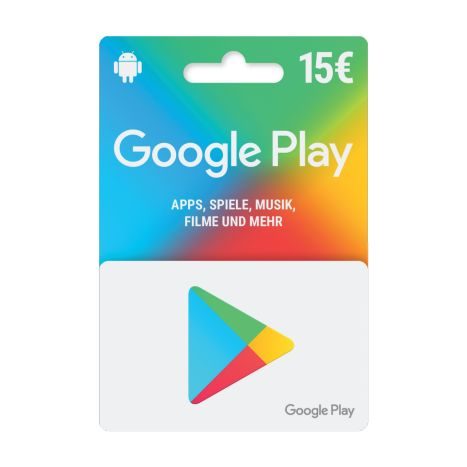 Google Play 15 EUR              GVE 1