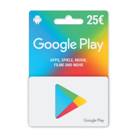 Google Play 25 EUR              GVE 1