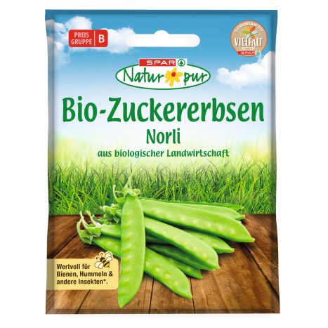 SPAR Natur*pur Saatgut Bio-Zuckererbsen - Norli