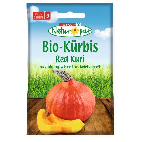 SPAR Natur*pur Saatgut Bio-Kürbis - Red Kuri