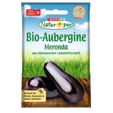 SPAR Natur*pur Saatgut Bio-Aubergine - Meronda