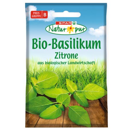 SPAR Natur*pur Saatgut Bio-Basilikum - Zitrone