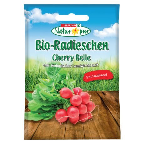 SPAR Natur*pur Saatgut Bio-Radieschen - Cherry Belle