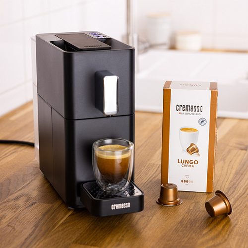 Produktbild von Cremesso, Cremesso Kapselmaschine Easy Midnight Black