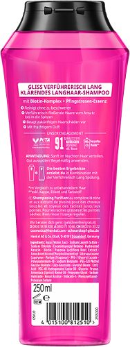 Produktbild von Gliss, Shampoo Verführerisch Lang 250ml