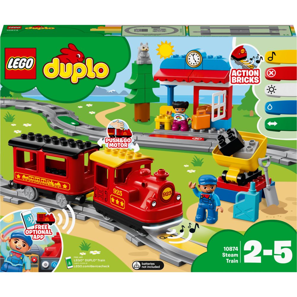 LEGO Duplo Dampfeisenba. 10874  GVE 3