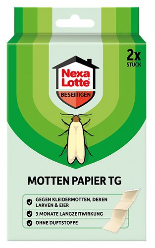 Produktbild von Nexa Lotte, Mottenschutzpapier 2x2 Stück