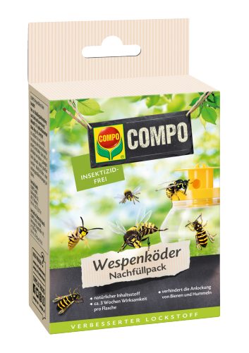 Produktbild von COMPO, Wespenköder Nachfüllpack 3 Beutel