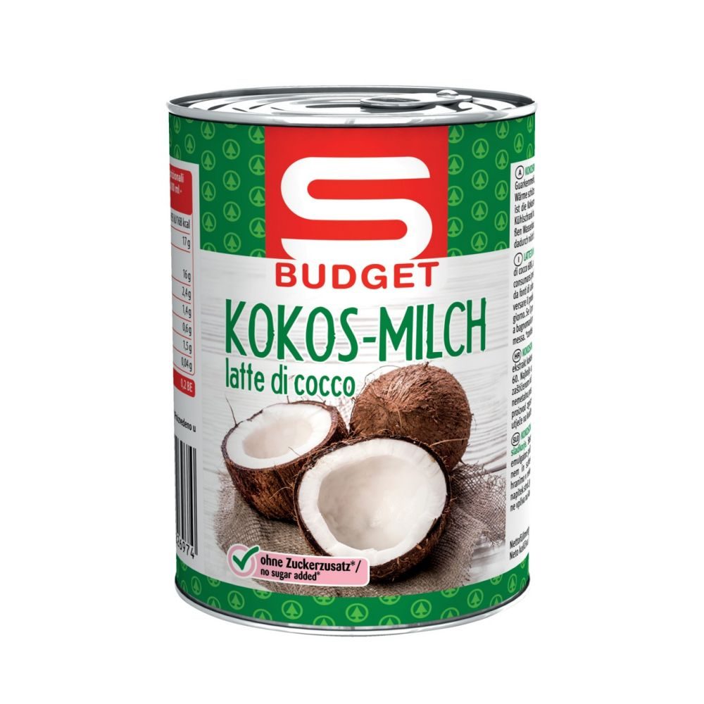 S Budget Kokosmilch 400 Ml