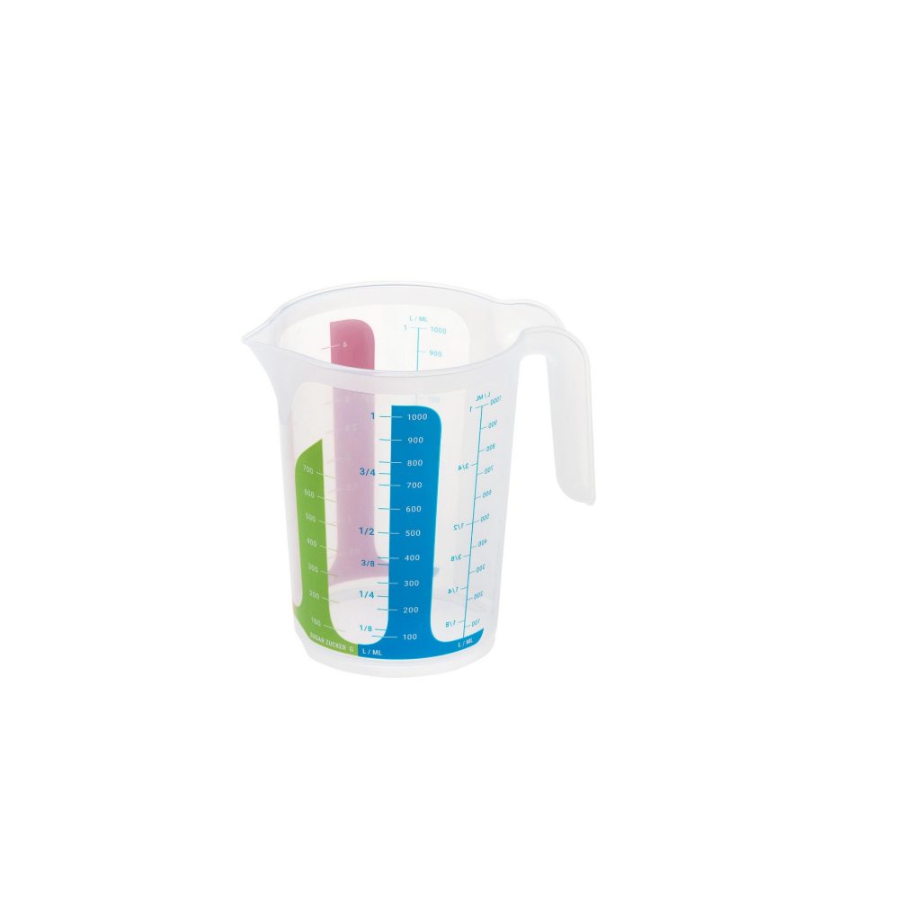 Messbecher 1l  versch. Skalen   GVE 12