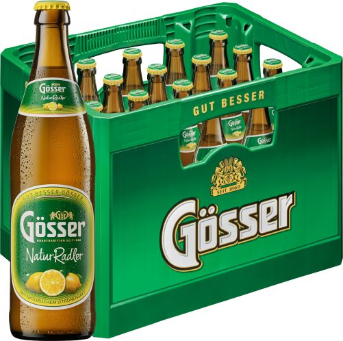 Produktbild von Gösser, Naturradler Zitrone