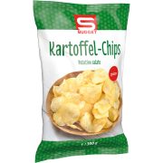Kartoffelchips gesalzen