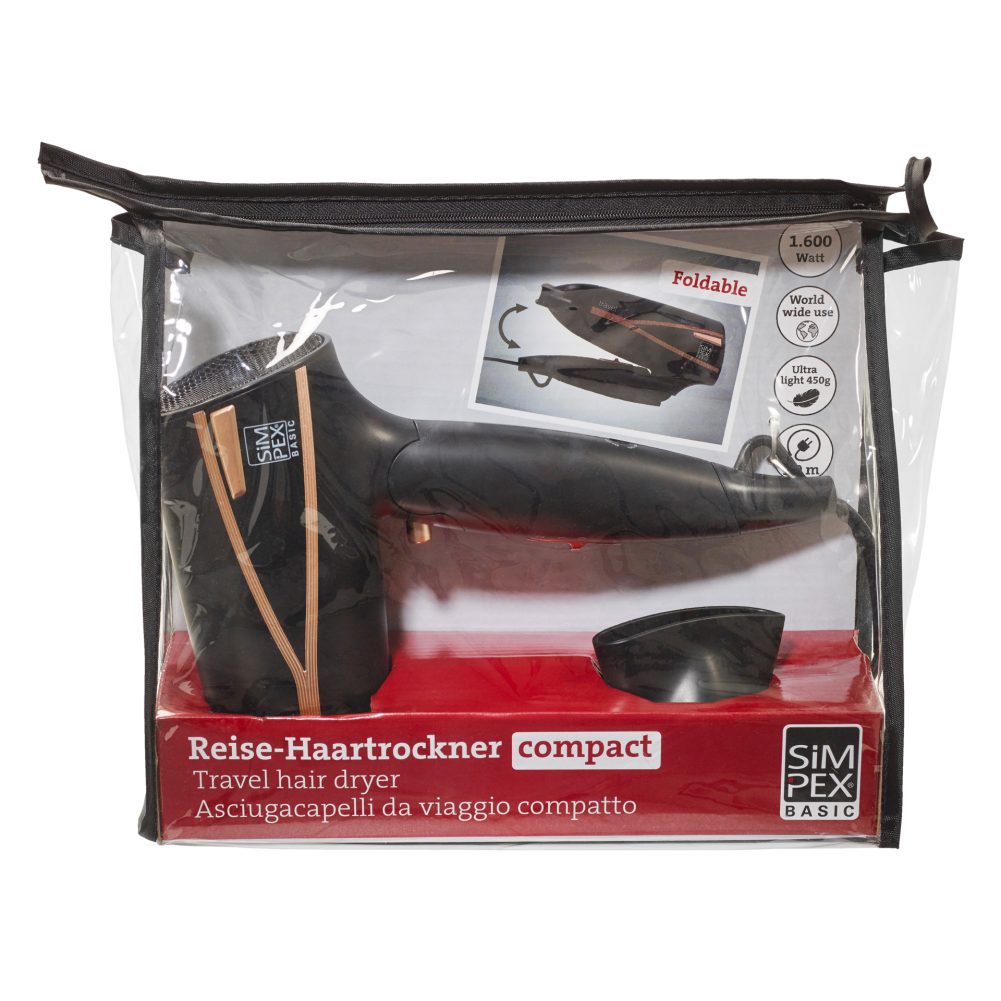 SIMPEX   Reise-Haartrockner     GVE 6
