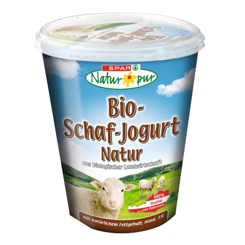 Produktbild von SPAR Natur*pur, Bio-Schaf-Jogurt Natur
