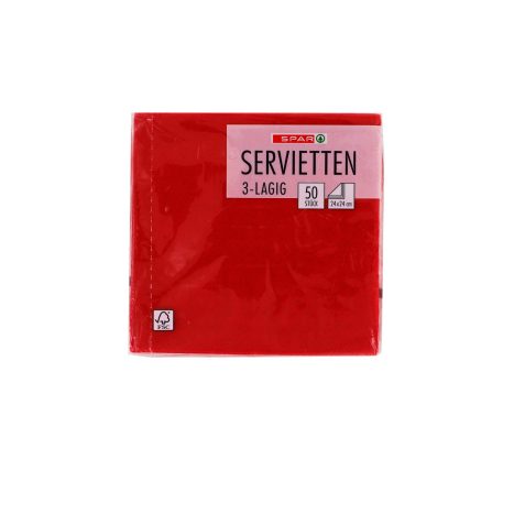 SPAR Serv.24x24cm rot           GVE 8