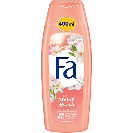 Fa Divine Moments Duschcreme & Deospray Set – Samtiger Kamelien-Duft Ohne Aluminium