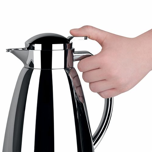 Produktbild von Emsa, Isolierkanne Campo 1l Chrome Quick Tip Verschluss