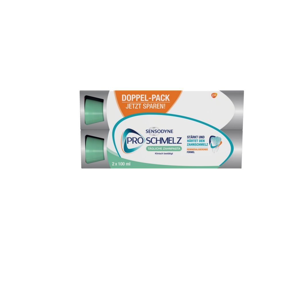 Sensodyne Pro Schmelz Zahnpasta liche Zahnpasta 2 X 100ml