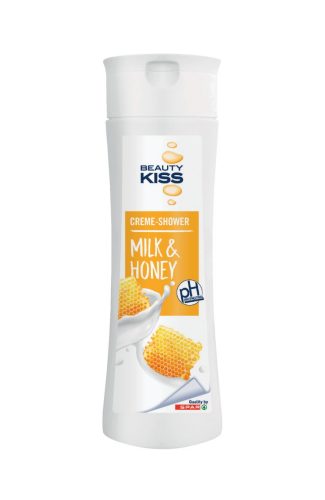 Produktbild von BEAUTY KISS, Creme-Dusche Milch & Honig 300ml