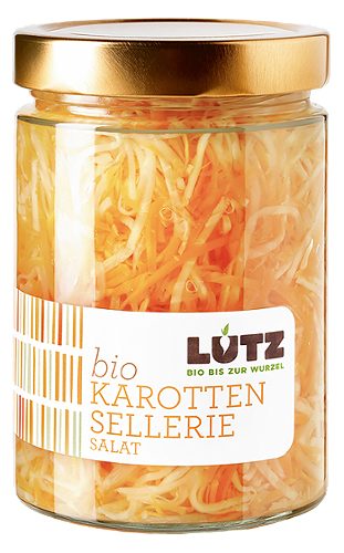 Produktbild von Lutz, Bio Karotten Sellerie Salat
