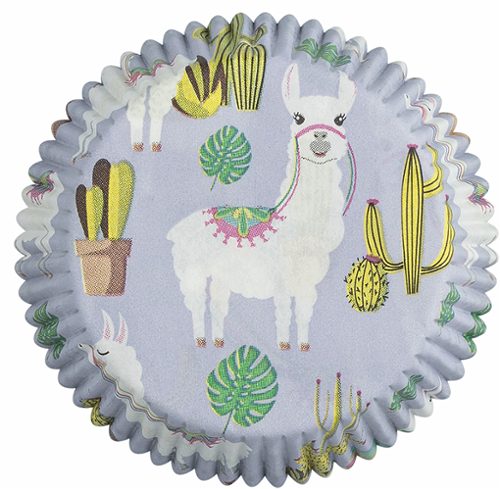 Produktbild von Demmler, Backförmchen Lama 50x25 mm, 60 Stk.