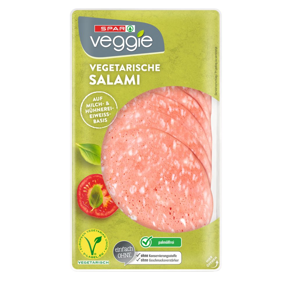 SPAR Veggie Vegetarische Salami Klassik 80 G online kaufen INTERSPAR
