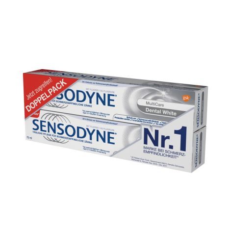 Sensodyne Multicare Zahnpasta Sanftweiss 2 X 75ml