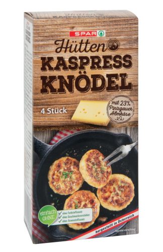 Produktbild von SPAR, Hütten Kaspressknödel 4 Stück