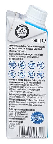 Produktbild von All in ® Light, Protein Water Maracuja
