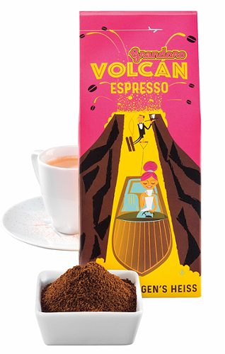 Produktbild von Grandoro, Café Volcán Espresso gemahlen