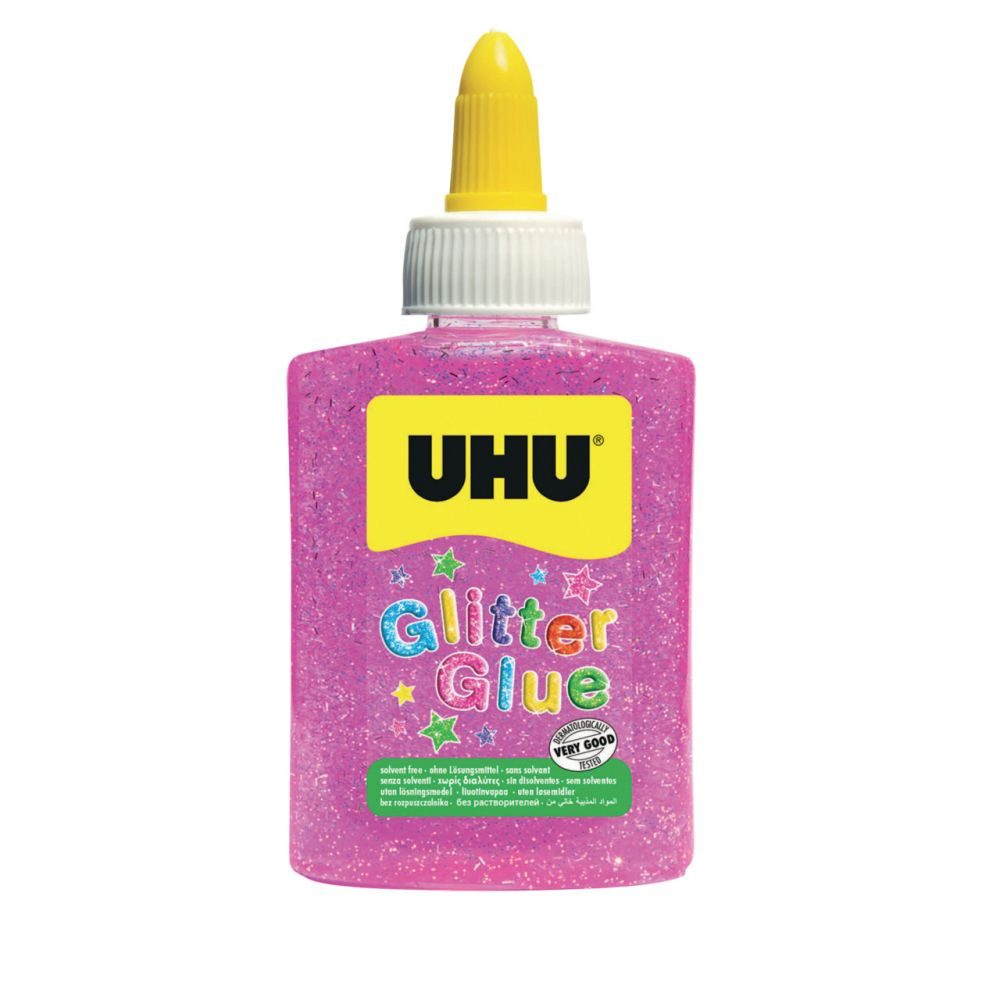 Glitter Glue   pink Fl. 90g     GVE 6