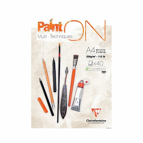 Produktbild von Malblock Paint 'On A4 40 Bl. ,