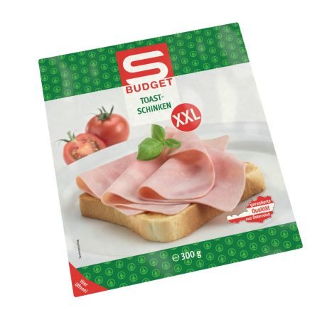 S-BUDGET Toastschinken XXL per Packung