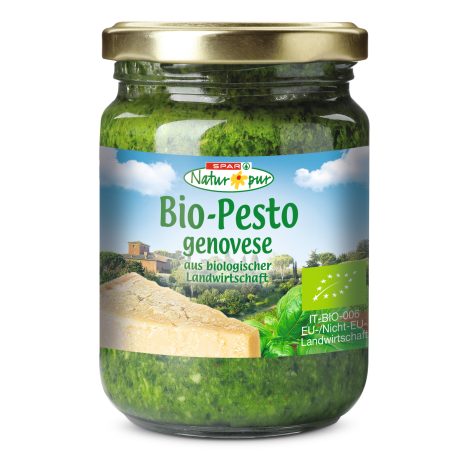 SPAR BIO Pesto Genovese 130g    GVE 12