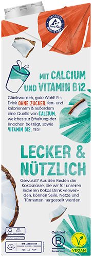 Produktbild von Alpro, Kokosdrink ohne Zucker