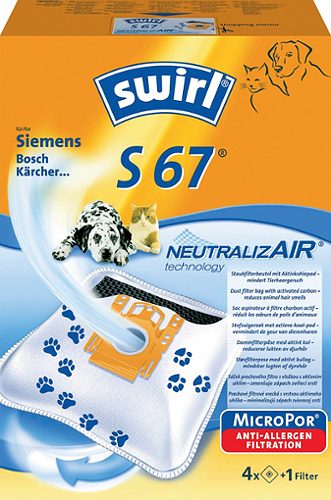 Produktbild von Swirl, Staubsaugerbeutel S67/4