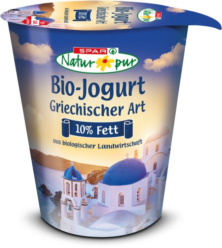 Produktbild von SPAR Natur*pur, Bio-Jogurt Griechischer Art 10% Fett