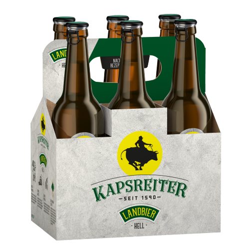 Produktbild von Kapsreiter, Landbier Hell 6x0,5l
