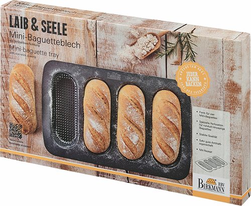 Produktbild von Birkmann, Mini Baguetteblech 4 Stück