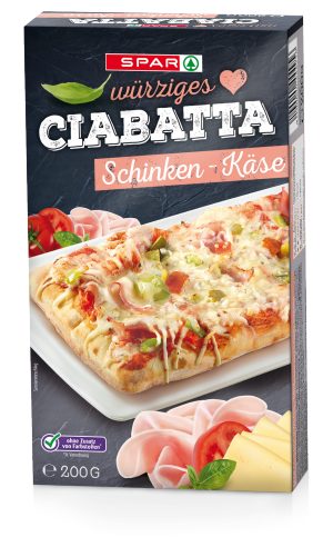 Produktbild von SPAR, Ciabatta Schinken - Käse