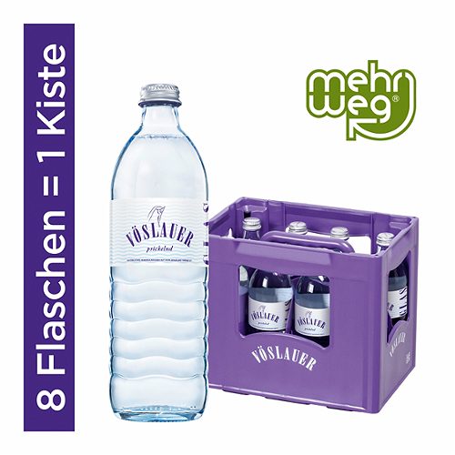 Produktbild von Vöslauer, Mineralwasser prickelnd