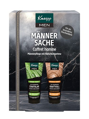 Kneipp Men 3in1 Duschgel-Geschenkset Männersache 2 x 200ml