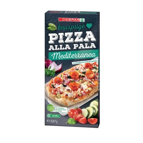 DESPAR Pizza alla Pala Mediterranea 237 G online kaufen