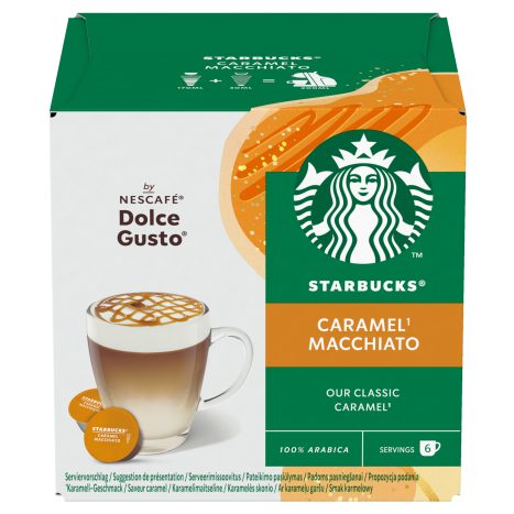 12 Caramel Dolce Macchiato kaufen STK by Nescafe Starbucks | Gusto INTERSPAR online Kapseln