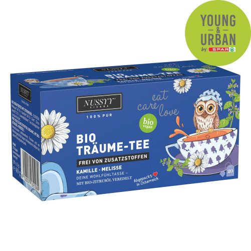 Produktbild von Nussyy, Bio Träume-Tee Kamille-Melisse 20 Teebeutel