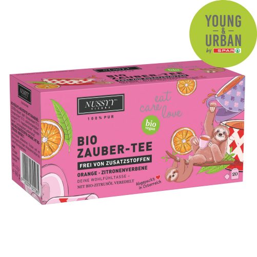 Produktbild von Nussyy, Bio Zauber-Tee Orange-Zitronenverbene 20 Teebeutel